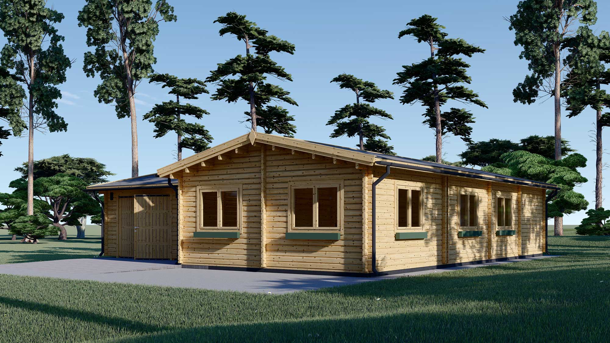 Holzhaus Gre