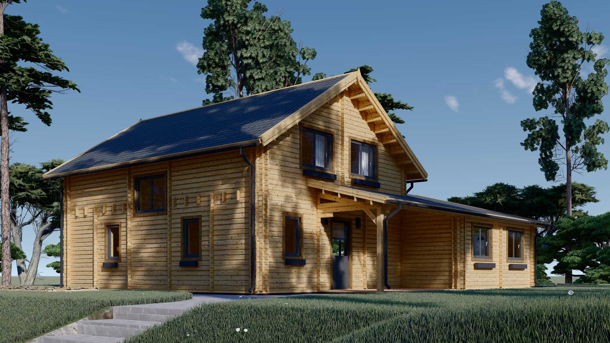 Holzhaus Gre