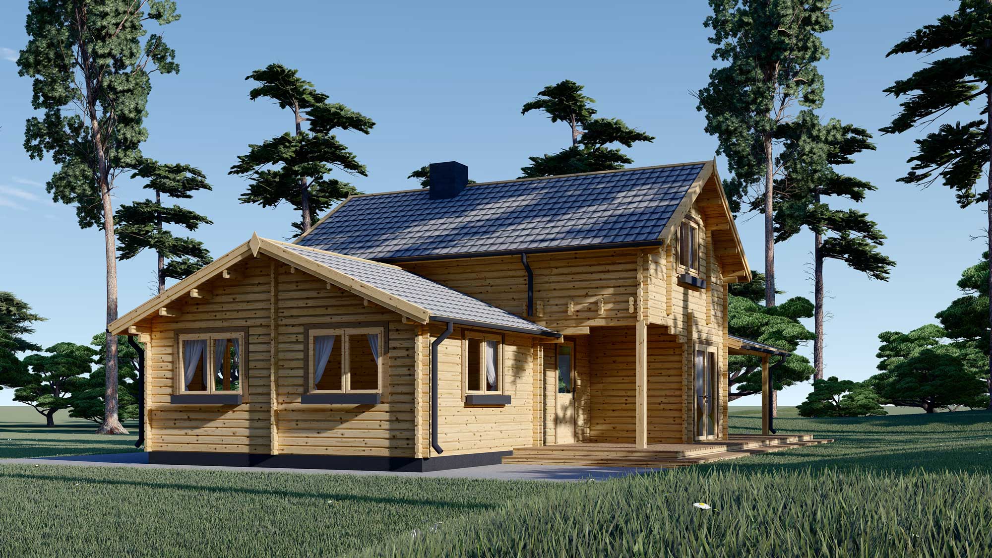 Holzhaus Gre