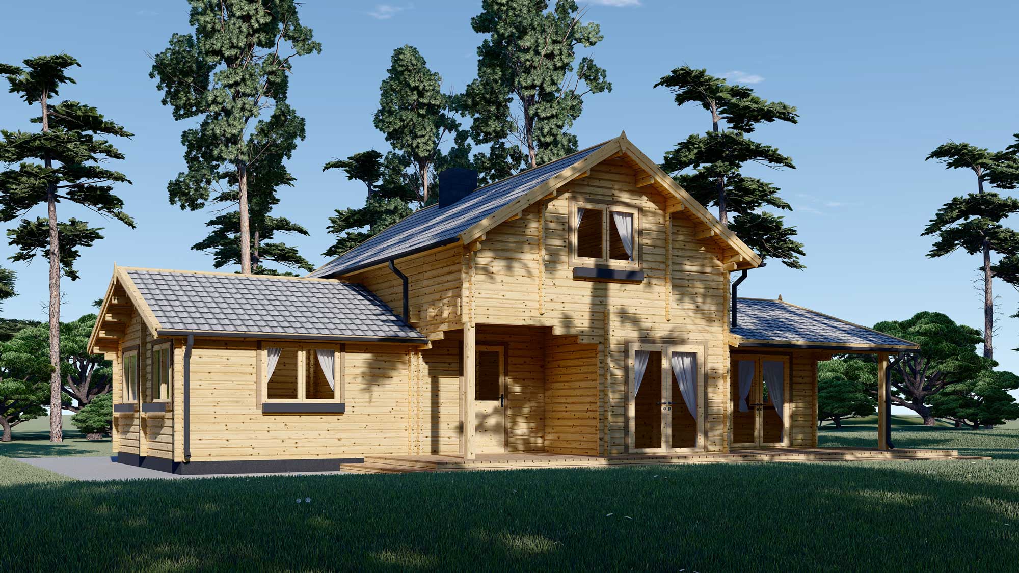 Holzhaus Gre