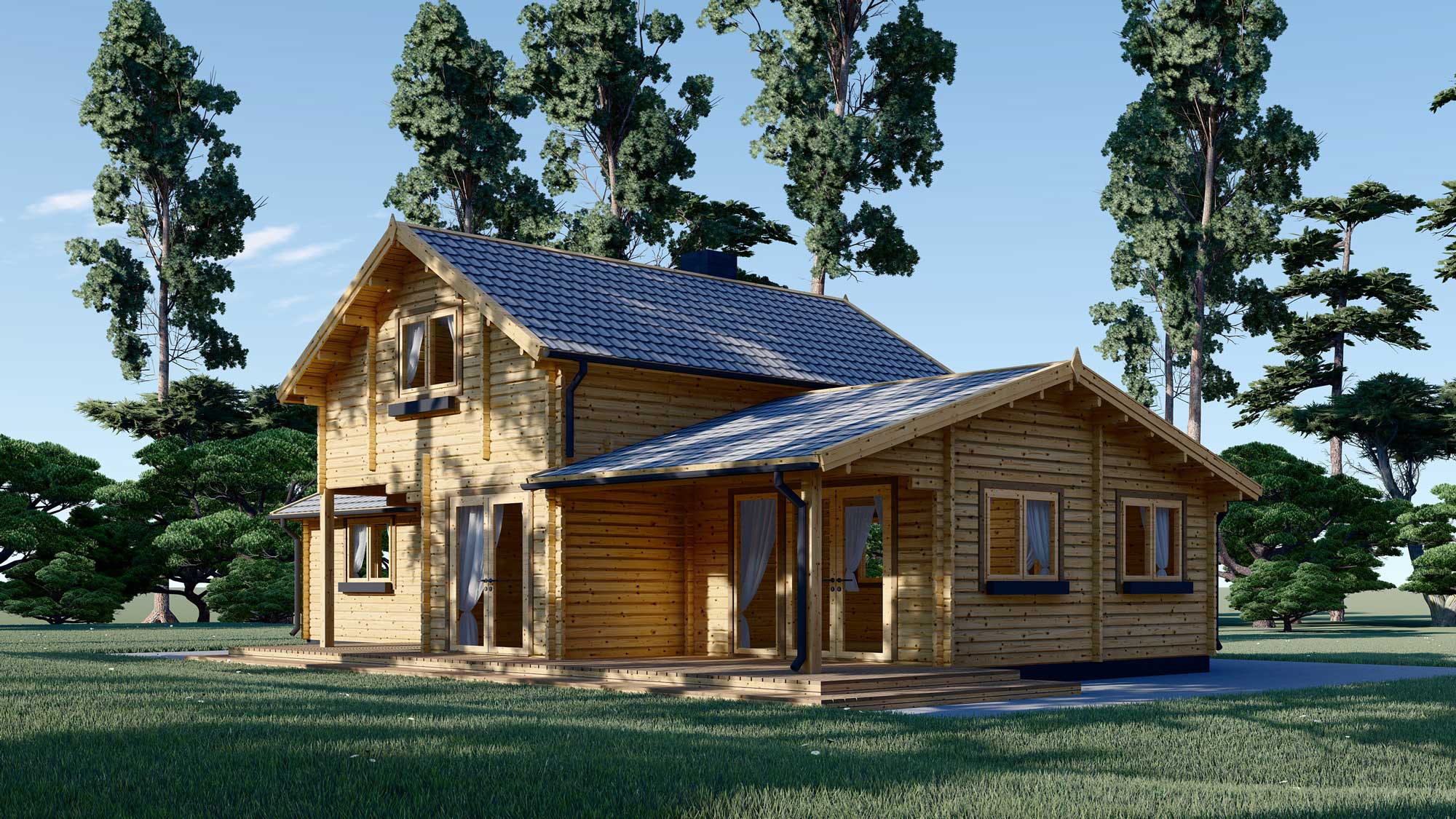 Holzhaus Gre