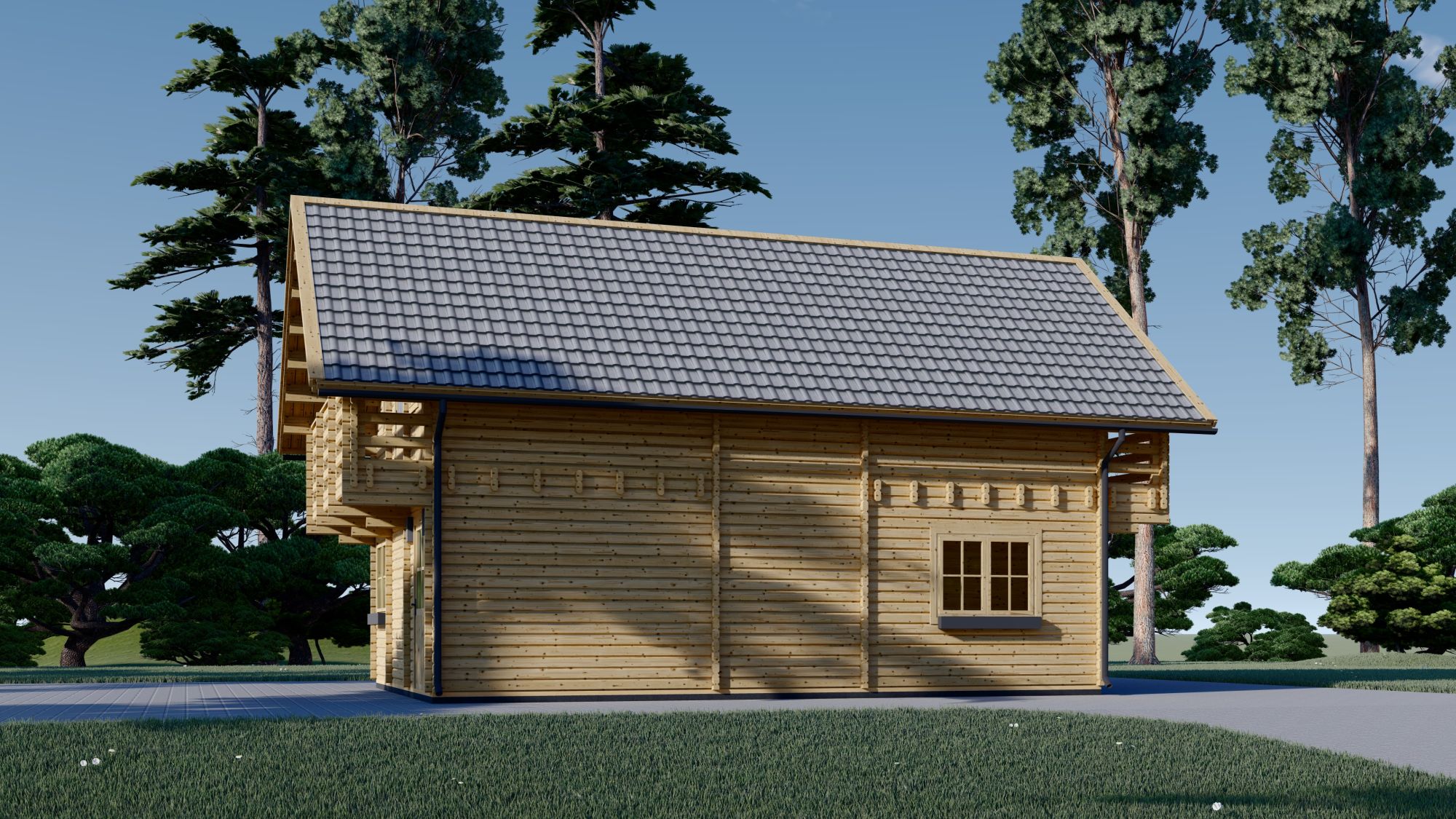 Holzhaus Gre
