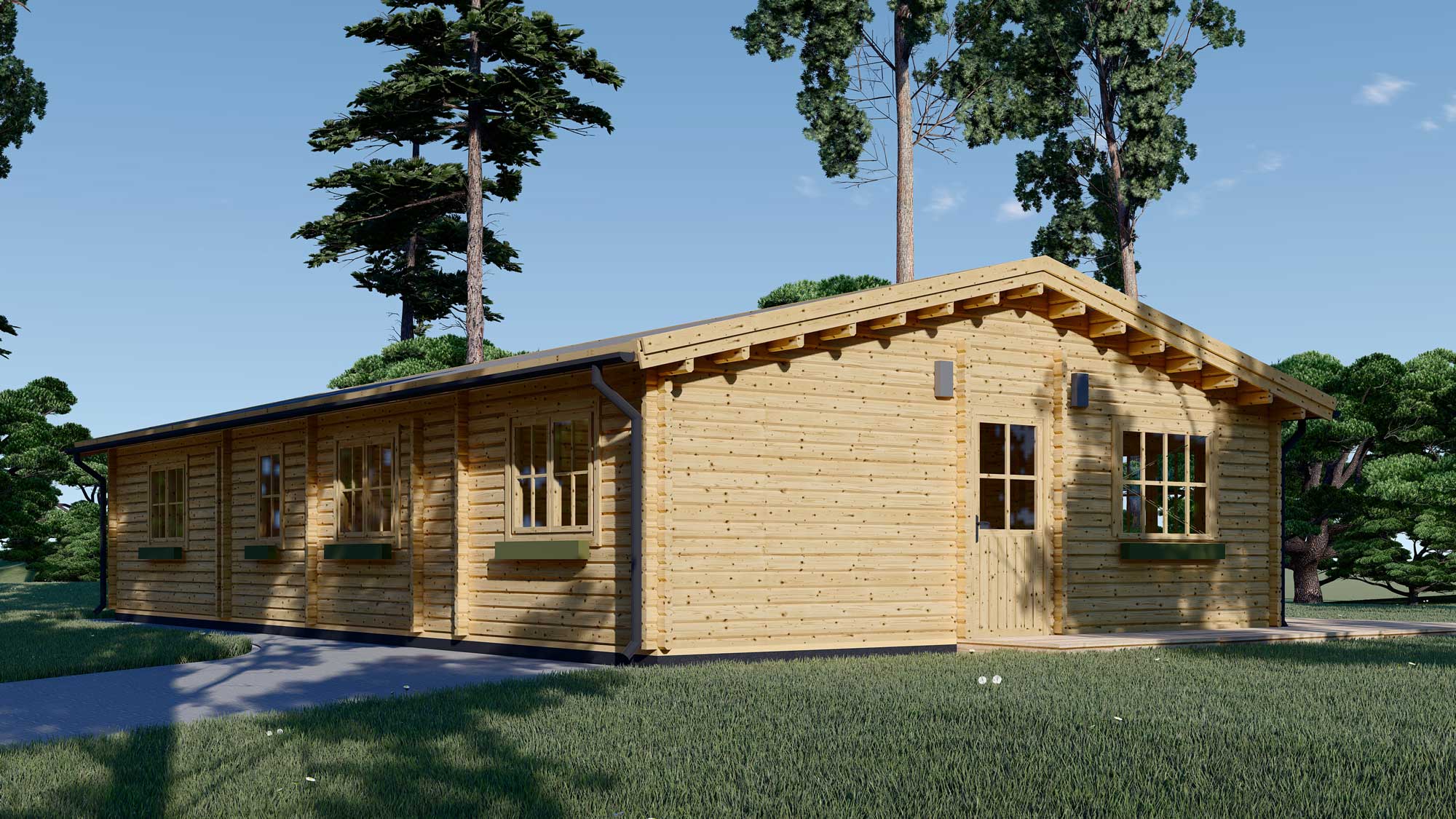 Holzhaus Gre