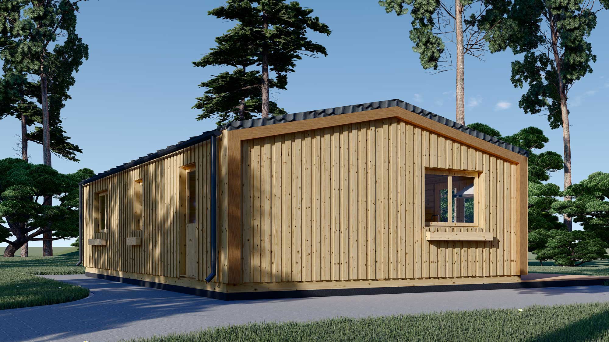 Holzhaus Gre
