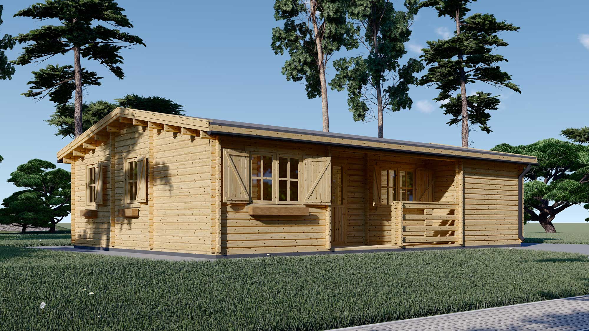 Holzhaus Gre