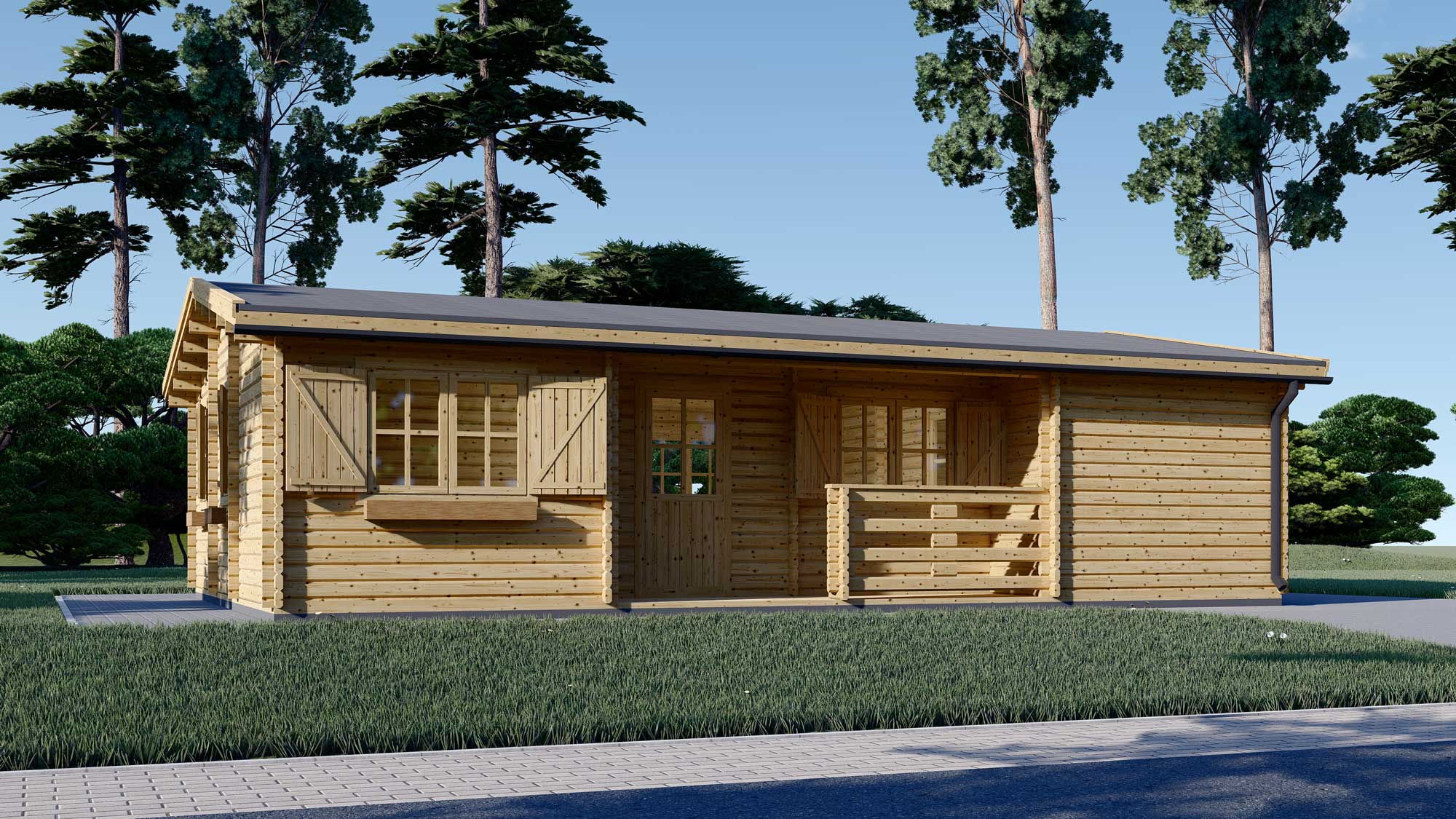 Holzhaus Gre