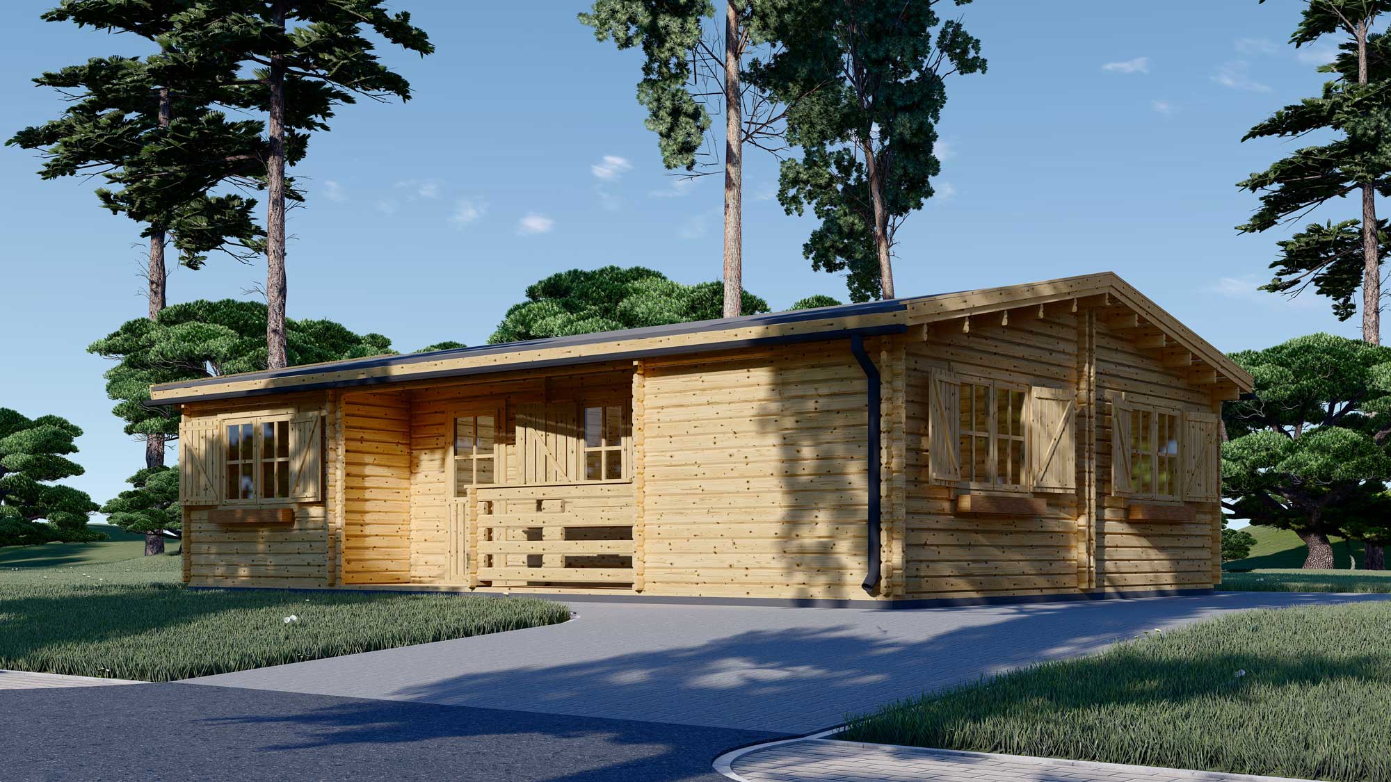 Holzhaus Gre